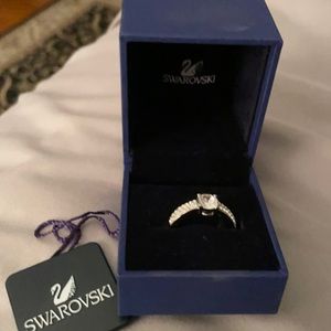 Swarovski crystal ring